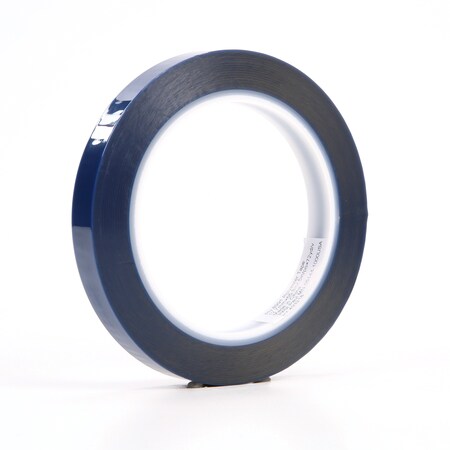 3M Polyester Tape 8991, Blue, 1/2 In X 72 Yd, 2.4 Mil 7010335763